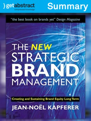 cover image of The New Strategic Brand Management (Summary)